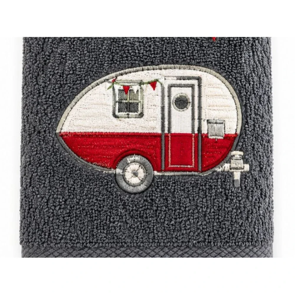 Avanti red camper